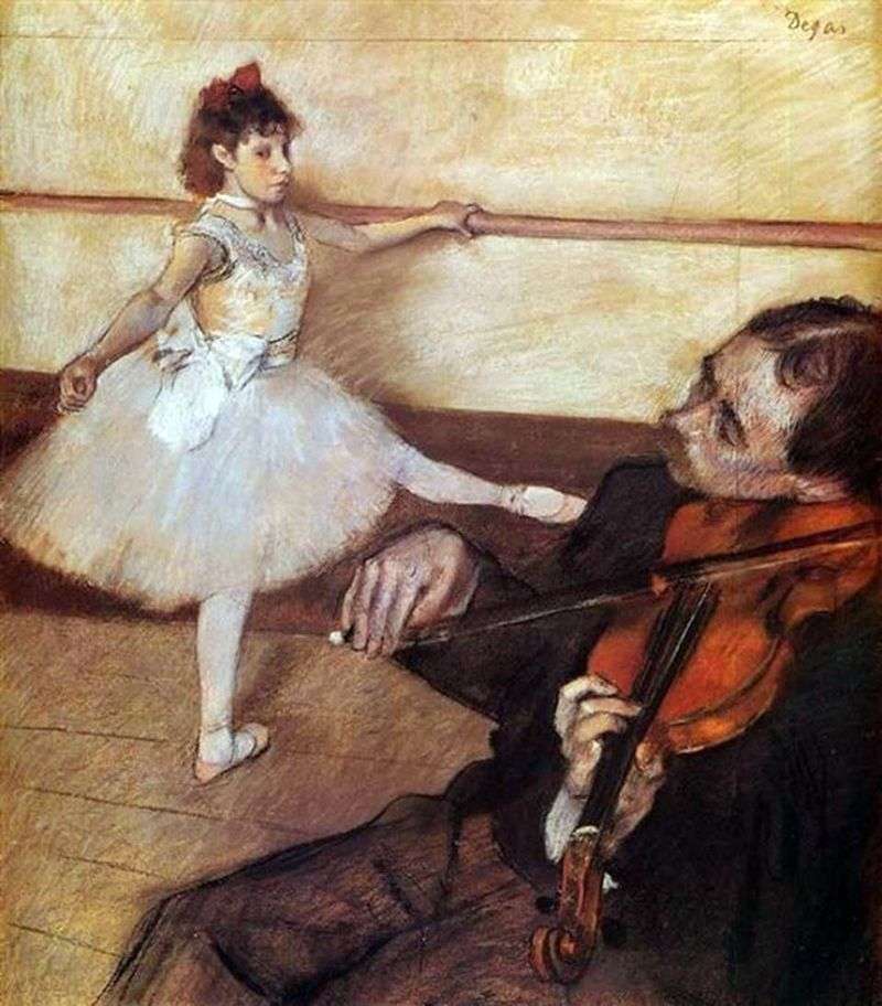 Lezione di ballo   Edgar Degas