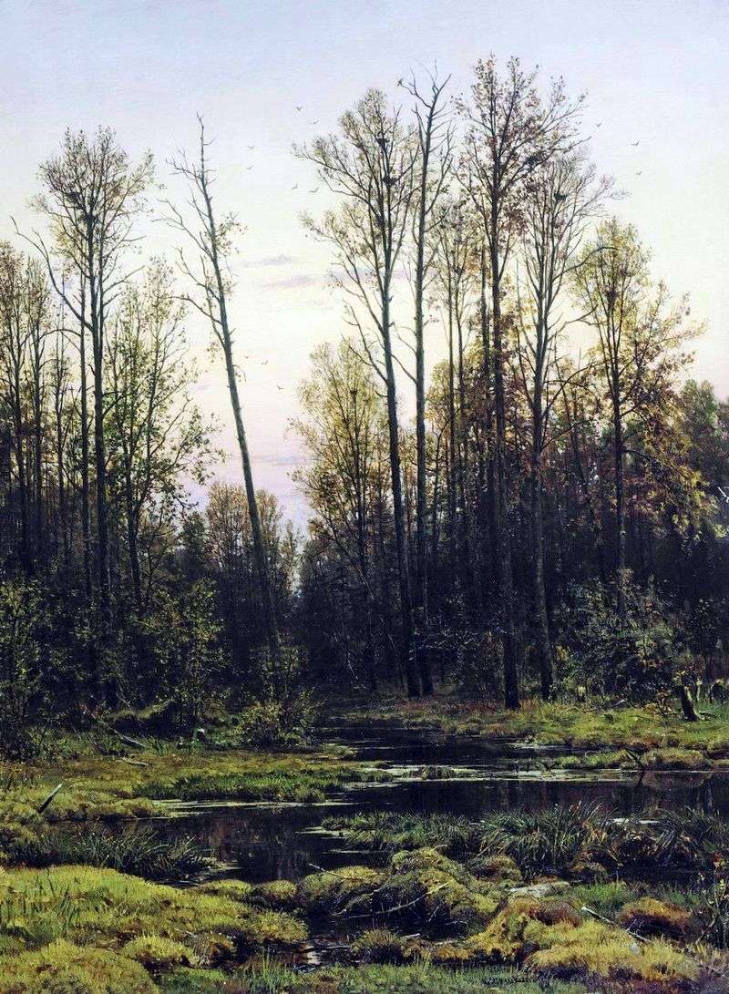 Foresta in primavera   Ivan Shishkin