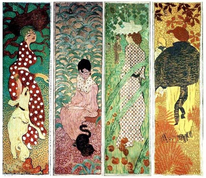 Le donne in giardino   Pierre Bonnard
