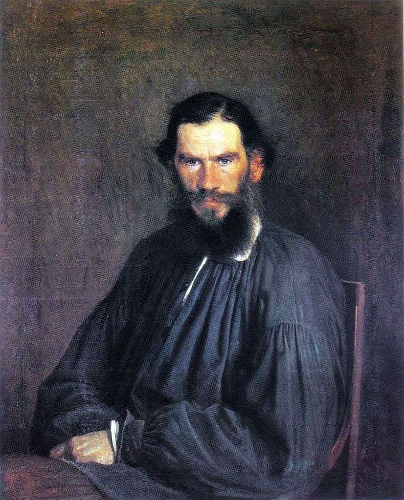 Ritratto di L. N. Tolstoy   Ivan Kramskoy