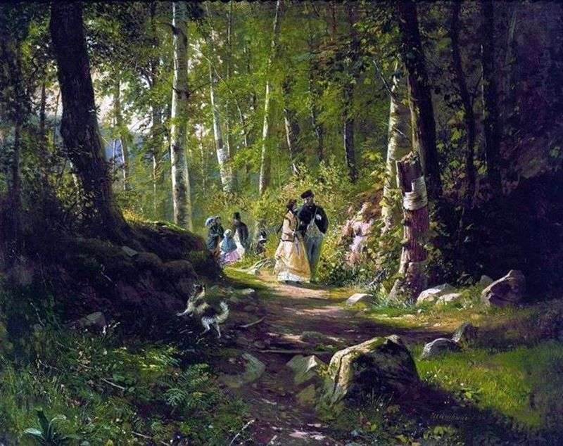 Passeggiata nei boschi   Ivan Shishkin