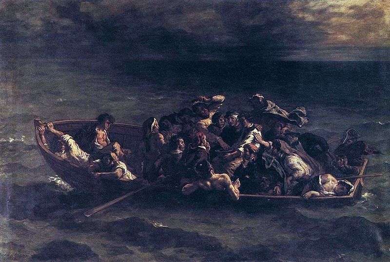 Naufragio di Don Juan   Eugene Delacroix