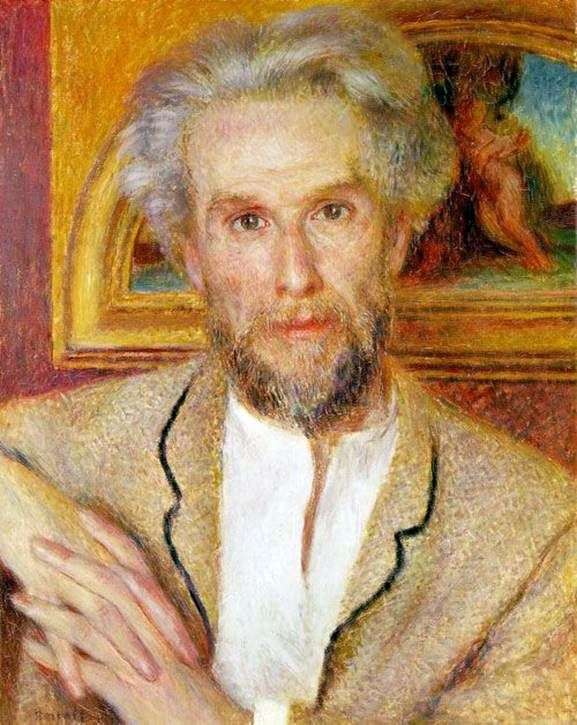 Ritratto di Victor Choquet   Pierre Auguste Renoir