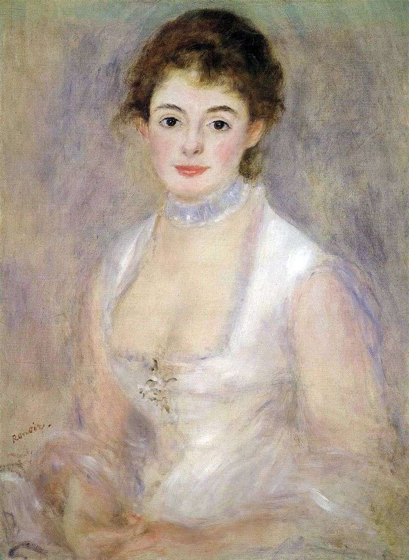 Ritratto di Henrietta Henriot   Pierre Auguste Renoir