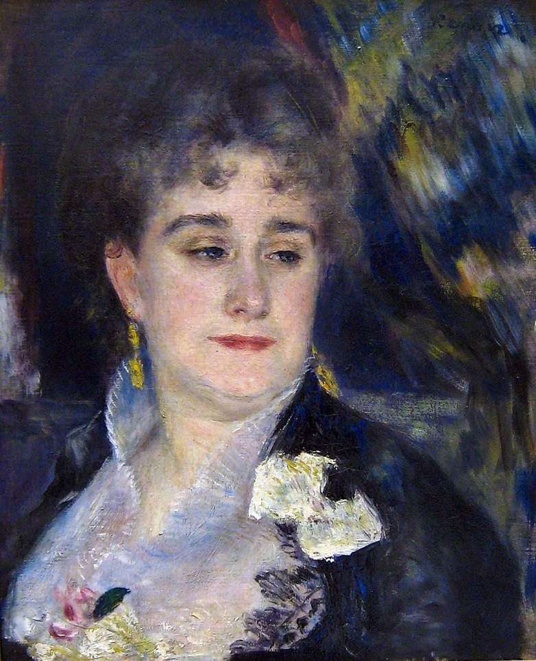 Ritratto di Madame Charpentier   Pierre Auguste Renoir
