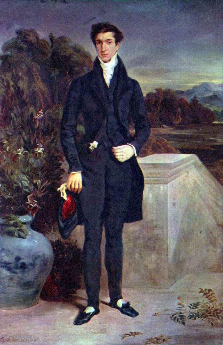 Ritratto del barone Schwyter   Eugene Delacroix
