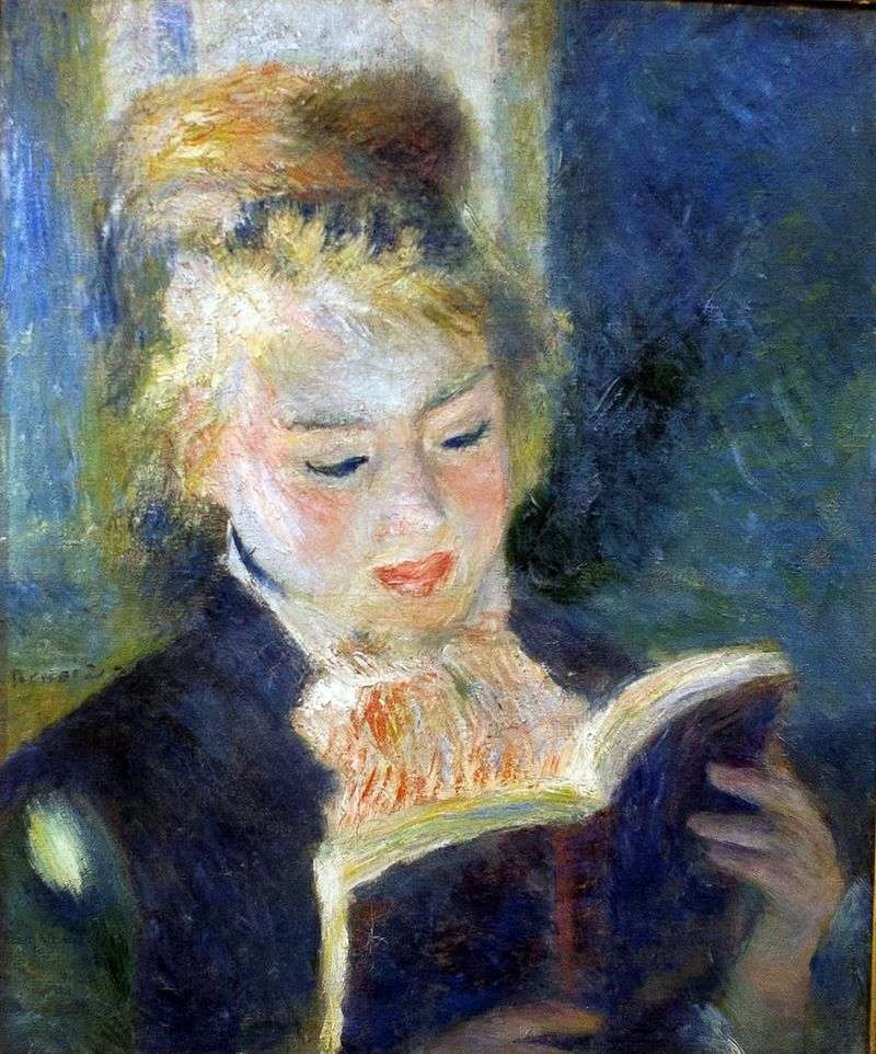 Ragazza che legge   Pierre Auguste Renoir