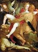 Eracle, Daneira e il Centauro morto Ness   Bartholomeus Spranger