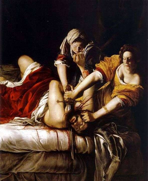 Giuditta che decapita Oloferne   Artemisia Gentileschi