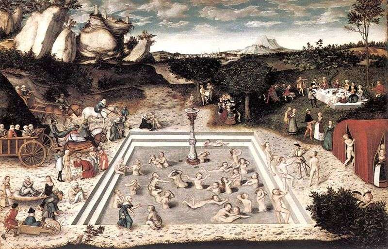 Fontana della giovinezza   Lucas Cranach