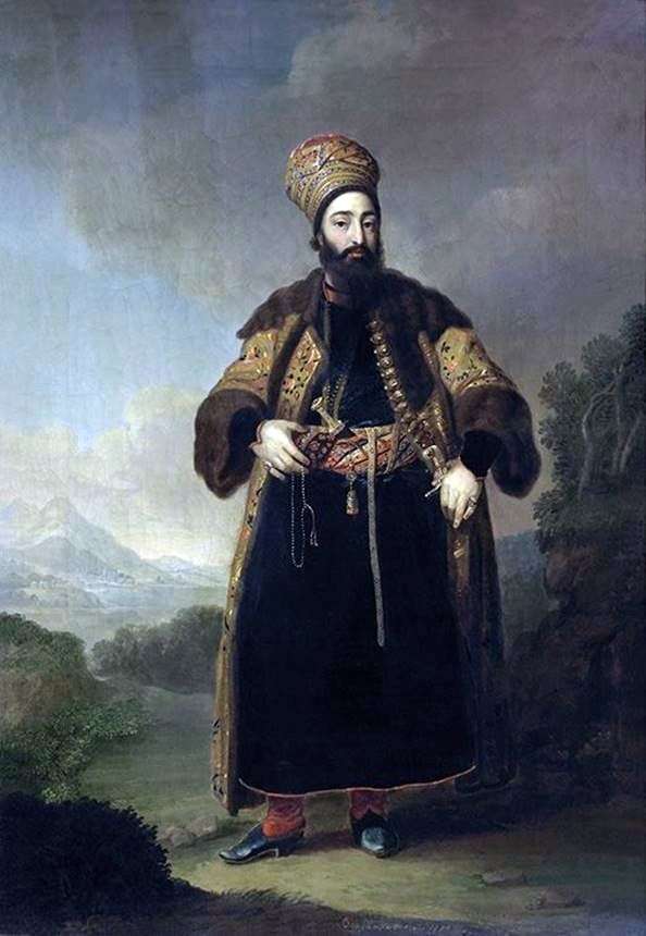 Ritratto di Murtazy Kuli Khan   Vladimir Borovikovsky