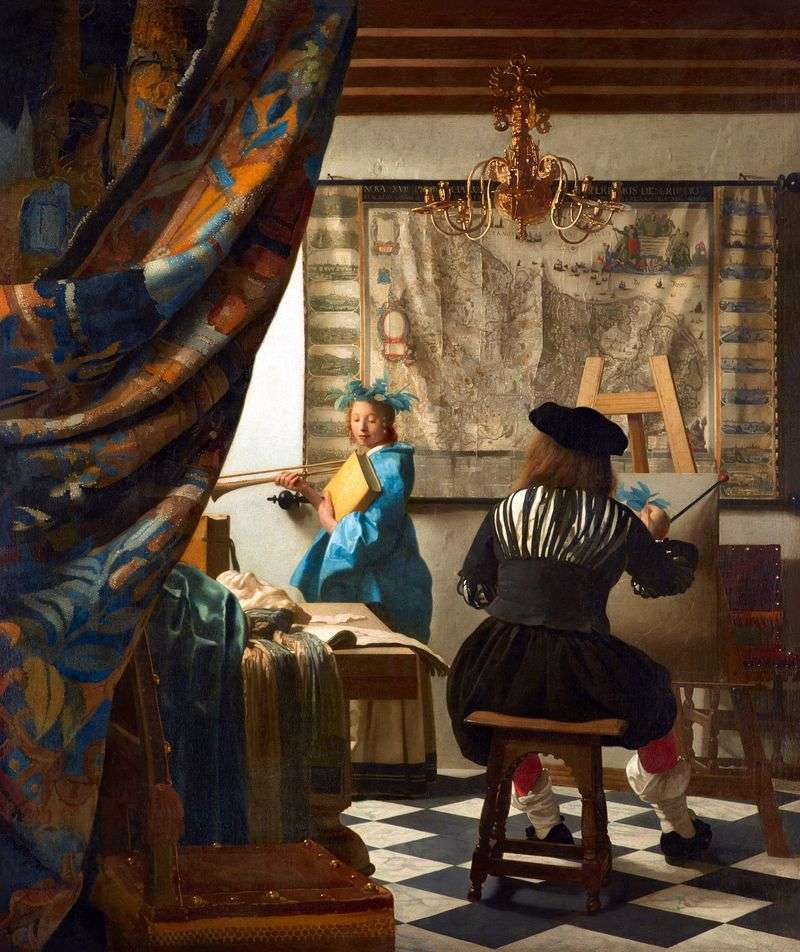 Larte della pittura   Jan Vermeer