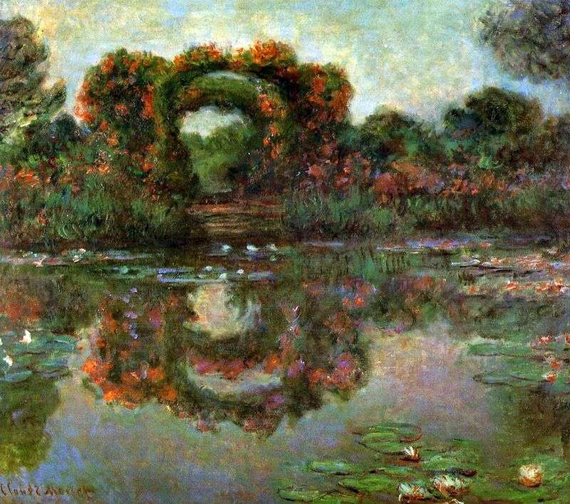 Arco in fiori, Giverny   Claude Monet