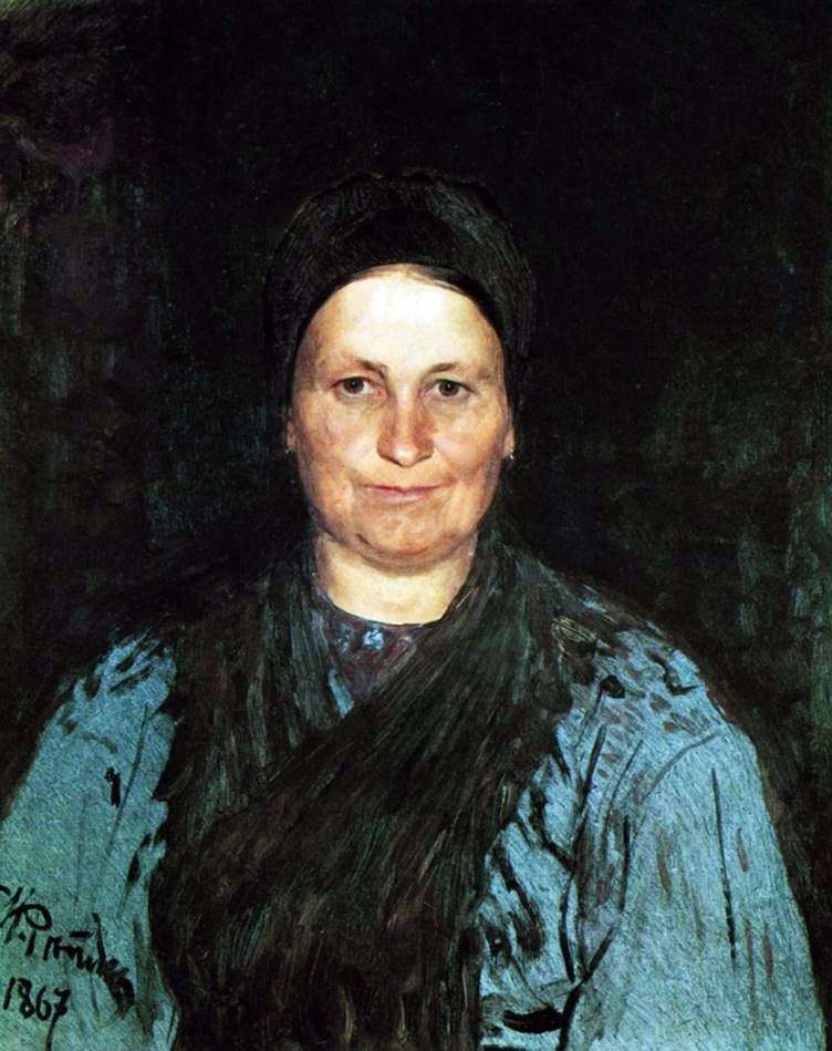Ritratto della mamma   Ilya Repin