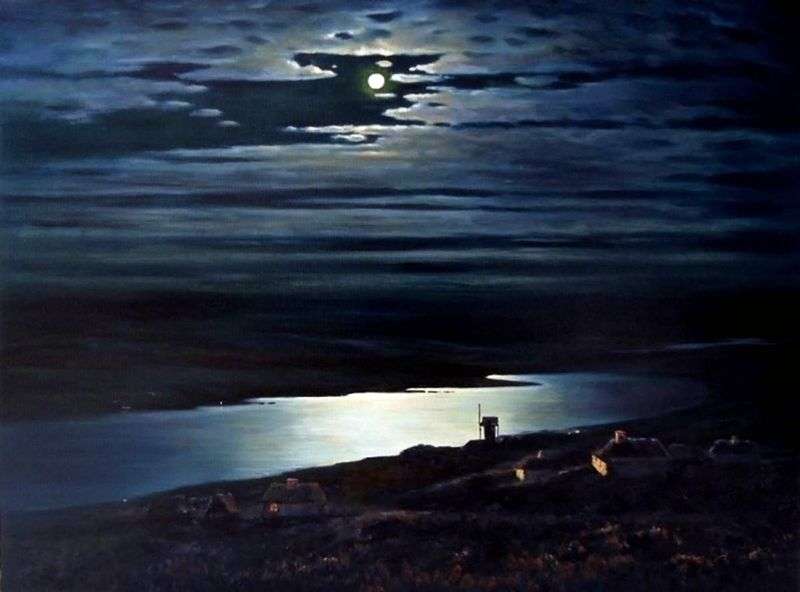 Notte al chiaro di luna sul Dnepr   Arkhip Kuindzhi