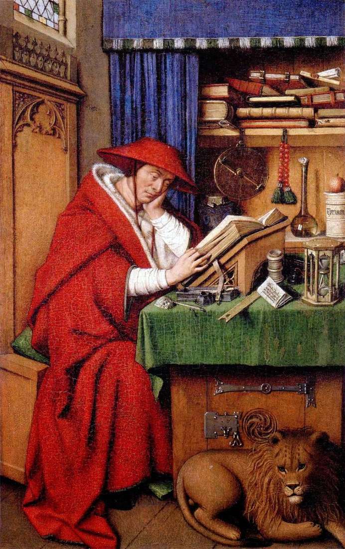 San Girolamo   Jan van Eyck