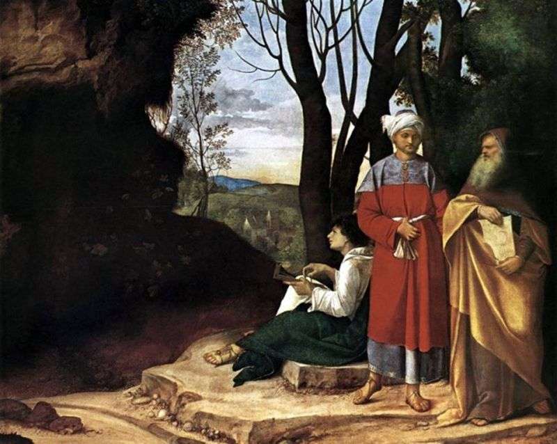 Tre filosofi   Giorgione
