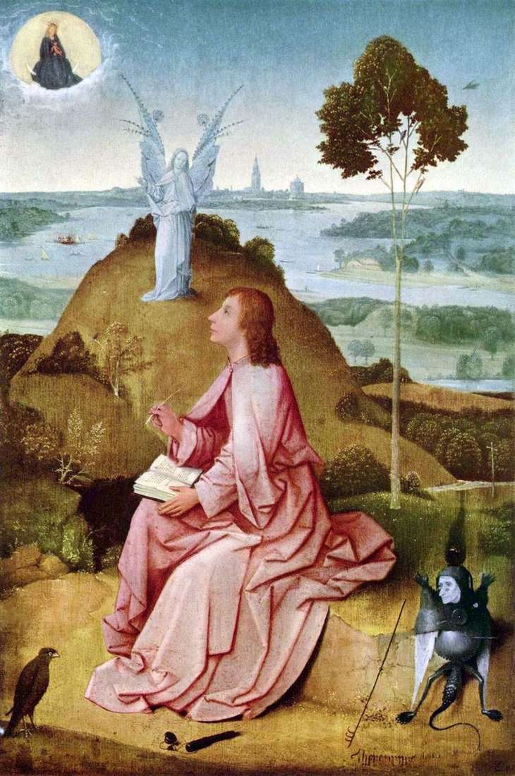 San Giovanni il Teologo sullisola di Patmos   Hieronymus Bosch