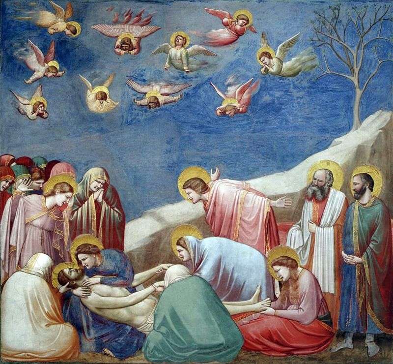 Compianto di Cristo   Giotto