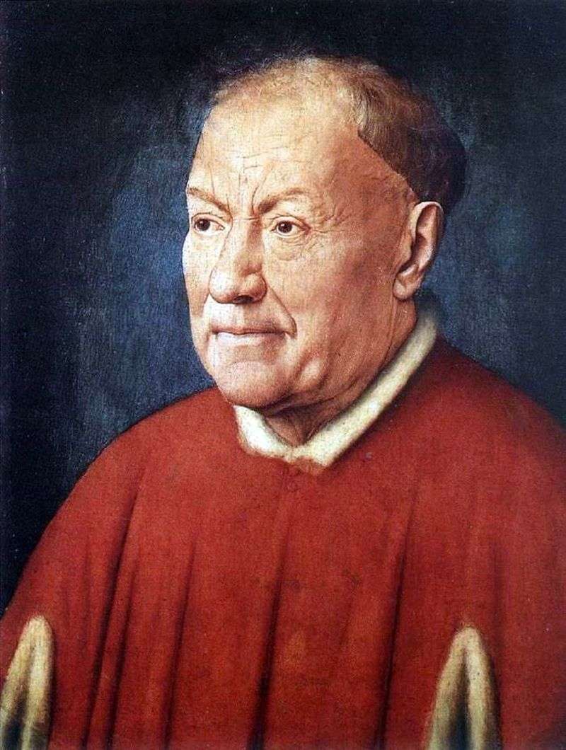 Ritratto del cardinale Niccolò Albergati   Jan van Eyck