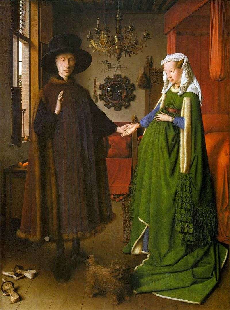 Ritratto di coppia Arnolfini   Jan van Eyck