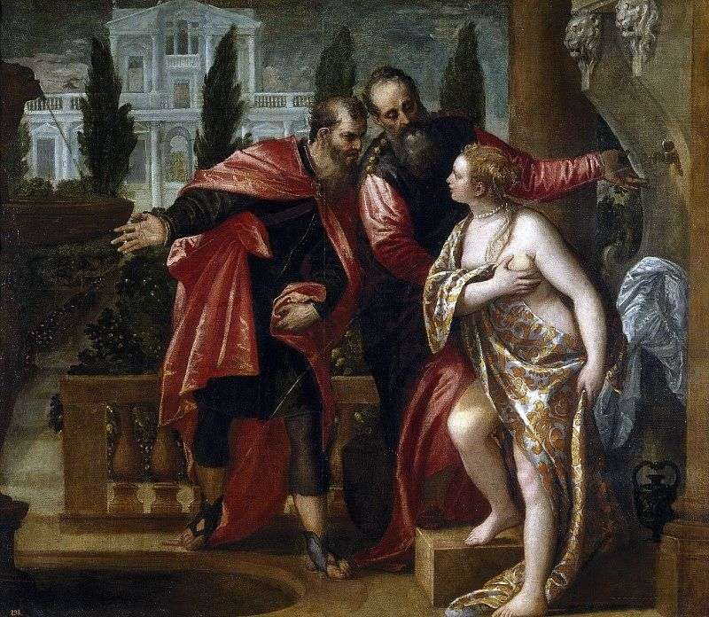 Susanna e gli anziani   Paolo Veronese