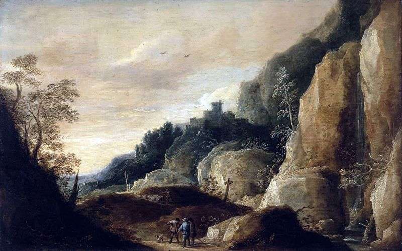 Paesaggio montano   David Teniers