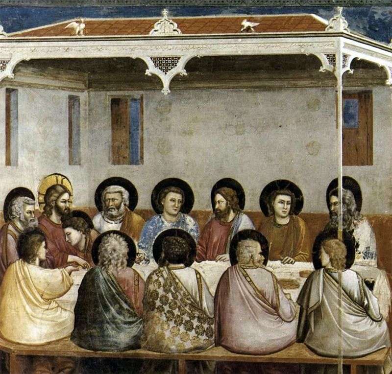 Lultima cena   Giotto