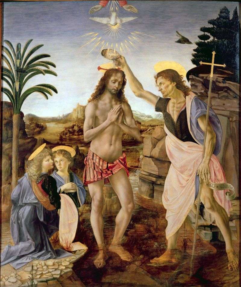 Battesimo di Cristo   Andrea del Verrocchio