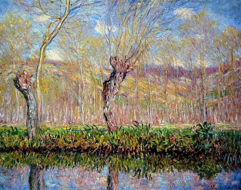 I fondali bassi sul fiume in primavera   Claude Monet
