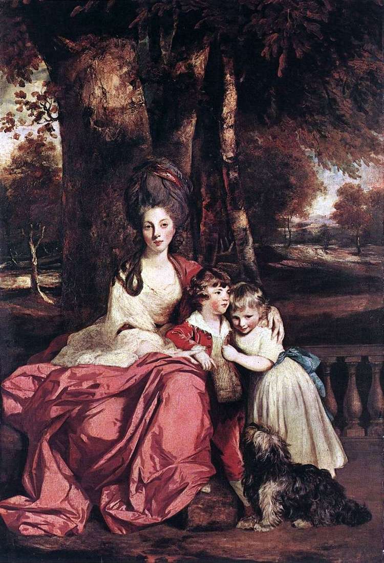 Lady Elizabeth Delme e i suoi figli   Reynolds Joshua