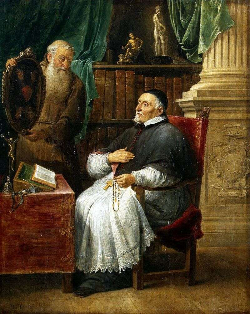 Ritratto del vescovo Anthony Trist e di suo fratello Eugene   David Teniers