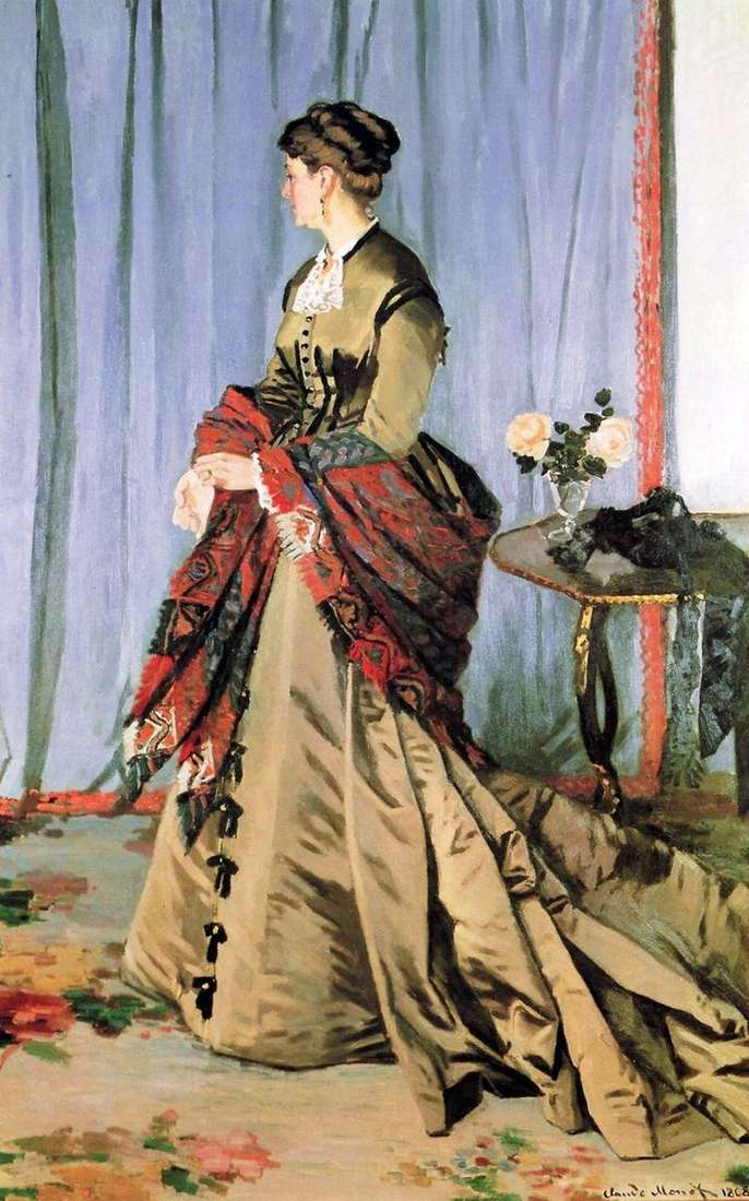 Ritratto di Madame Godibert   Claude Monet