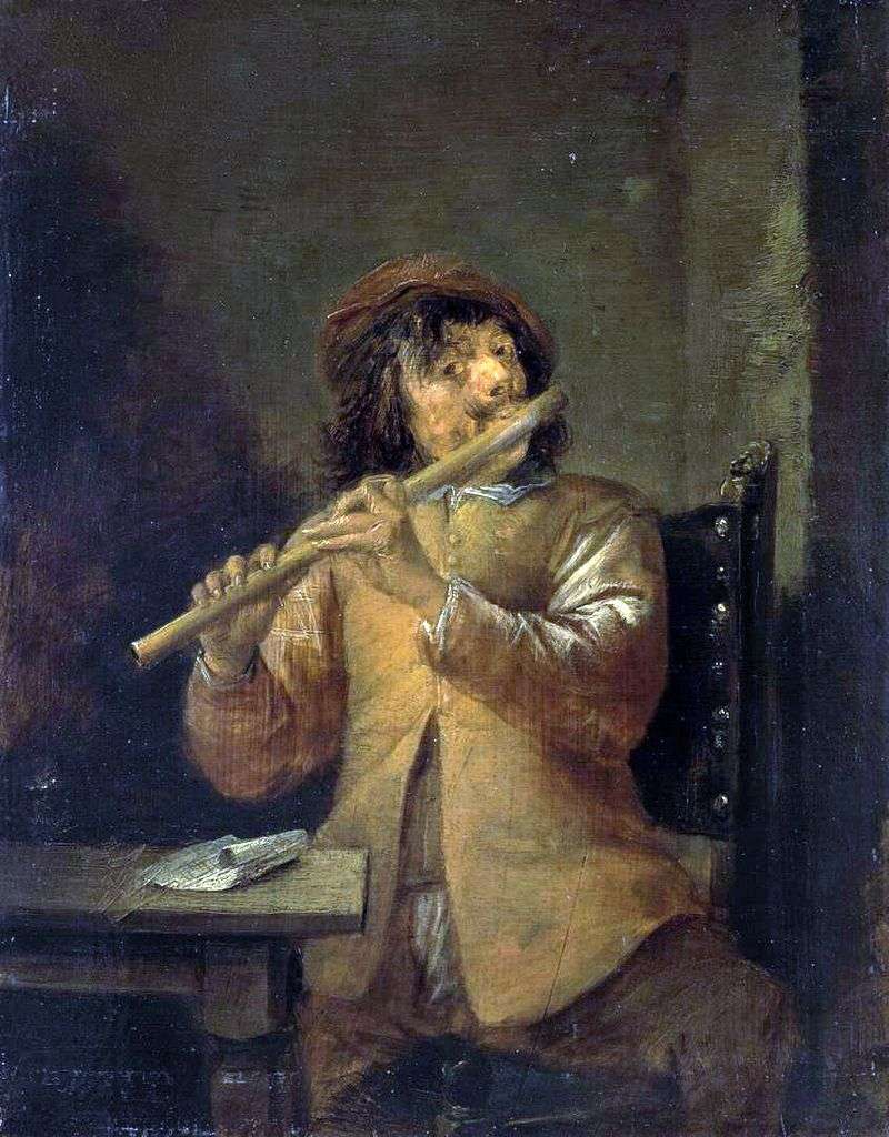 Flautista   David Teniers