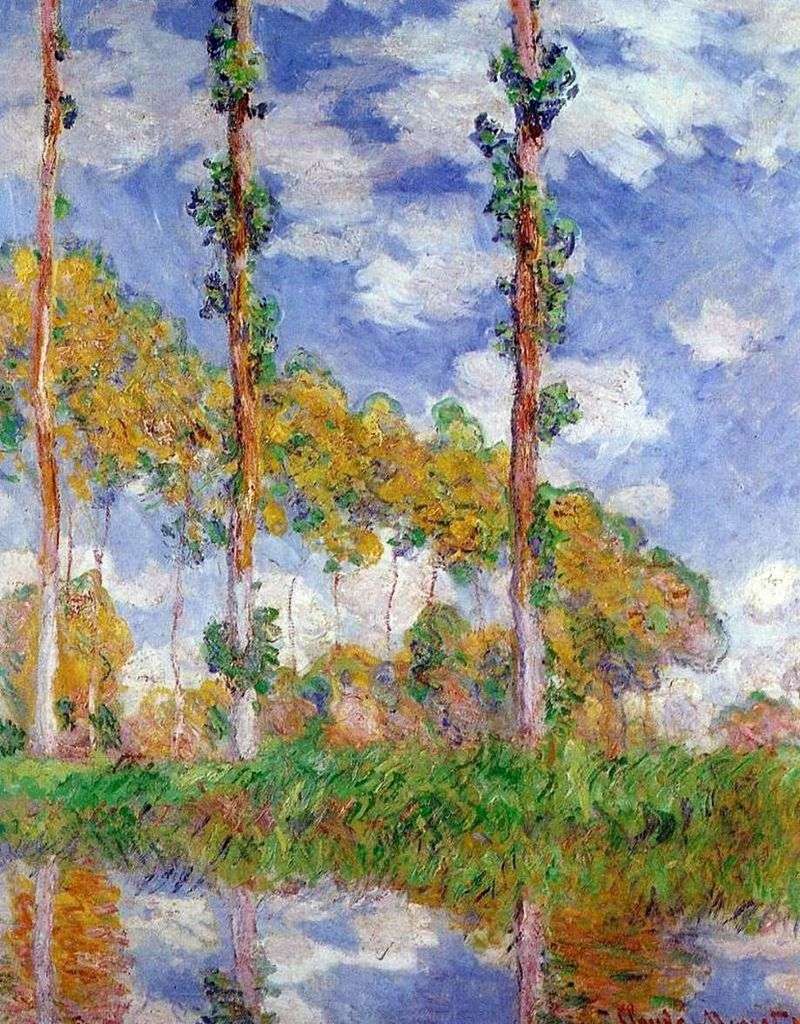 Serie di pioppi   Claude Monet