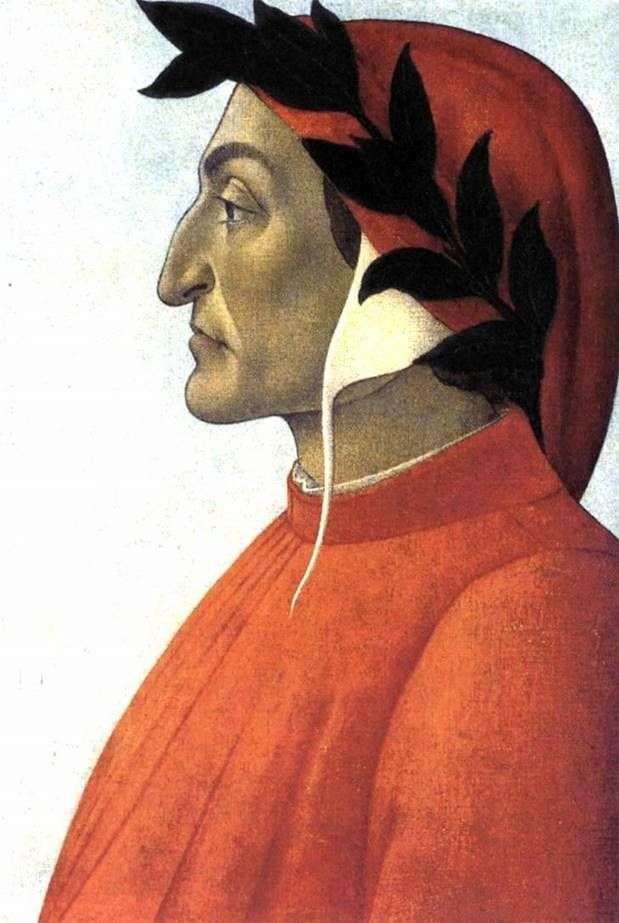 Ritratto di Dante   Sandro Botticelli