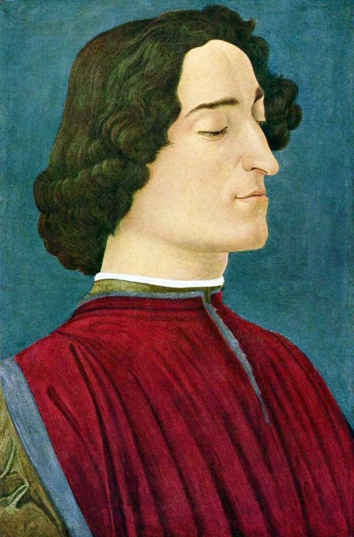 Ritratto di Giuliano Medici   Sandro Botticelli