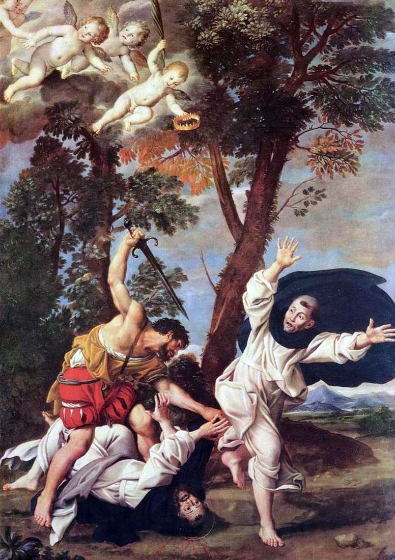 Il martirio di San Pietro il martire   Domenichino