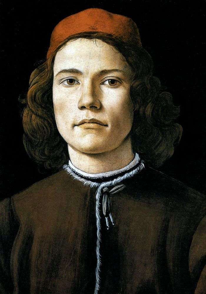 Ritratto di un giovane uomo   Sandro Botticelli