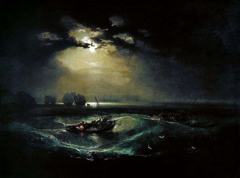 Pescatori in mare   William Turner
