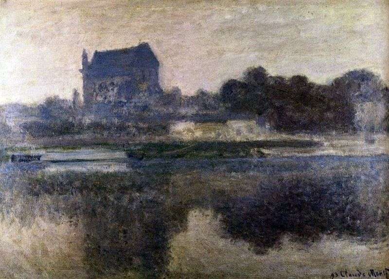 Chiesa nella nebbia   Claude Monet