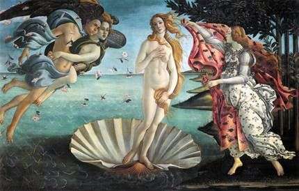 La nascita di Venere   Sandro Botticelli