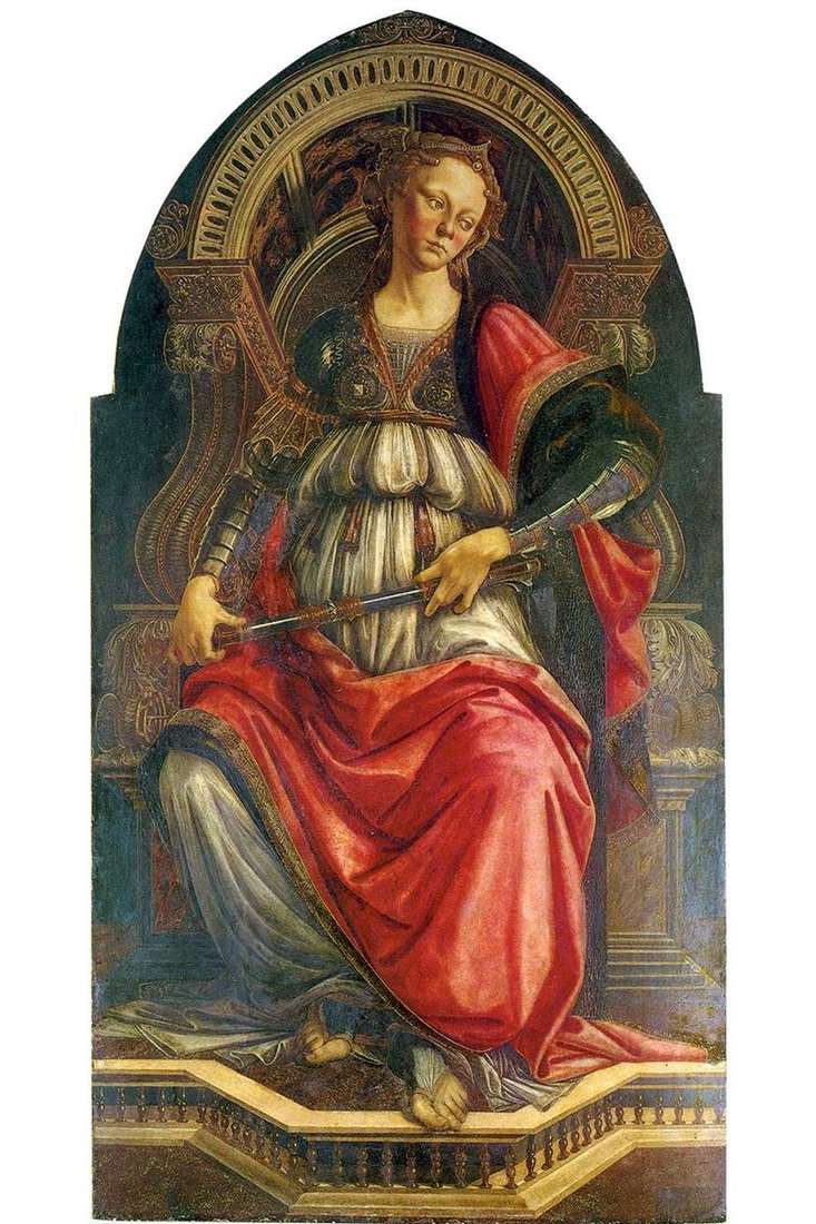 Allegoria della forza (persistenza)   Sandro Botticelli