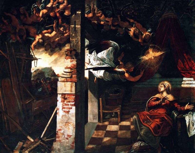Annunciazione   Jacopo Tintoretto