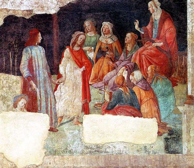 Gli affreschi della villa Macherelli. Lorenzo Tornabuoni e le arti libere   Sandro Botticelli
