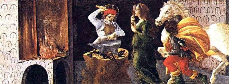 Miracolo del Santo Eligiya   Sandro Botticelli
