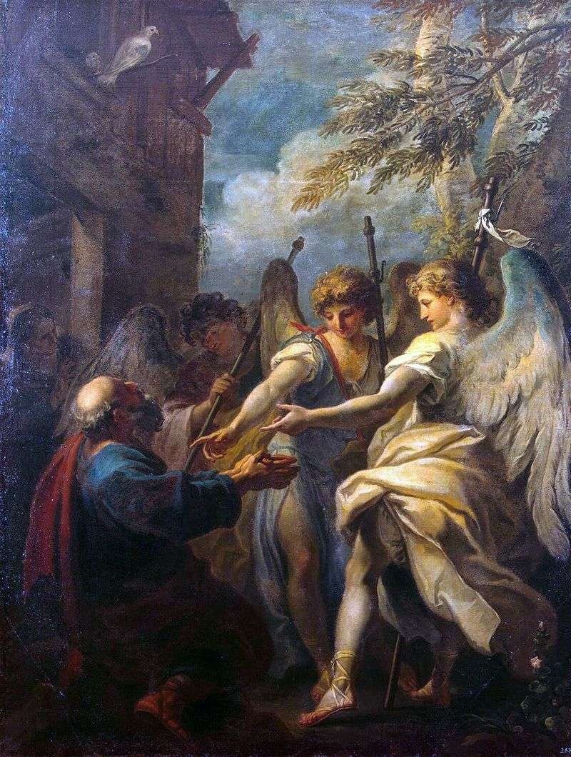 Abramo e i tre angeli   Sebastiano Ricci