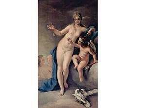 Venere e Cupido   Sebastiano Ricci