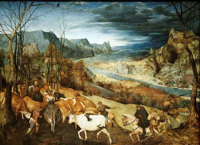 Herd Return   Peter Bruegel