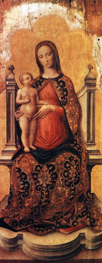 Maria con il bambino sul trono   Antonio Vivarini